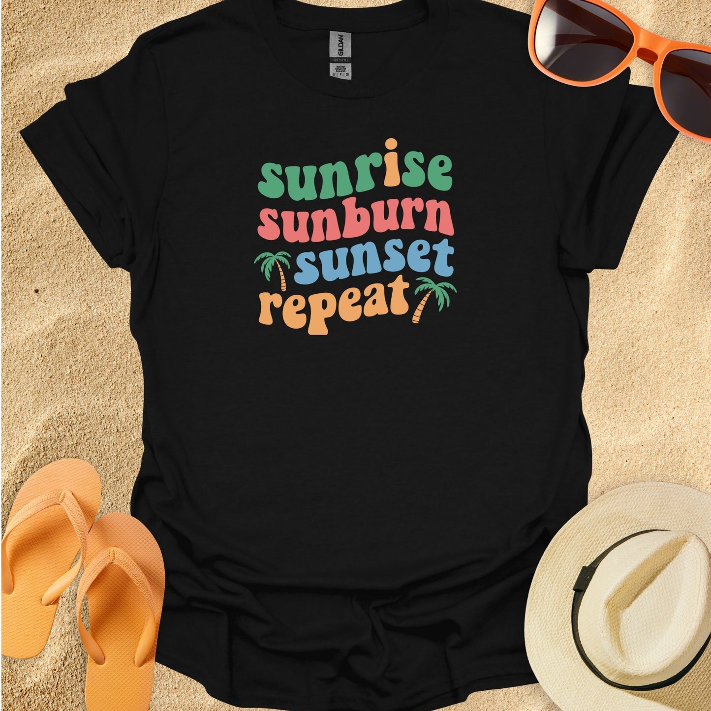 Sunrise Sunburn Sunset Repeat
