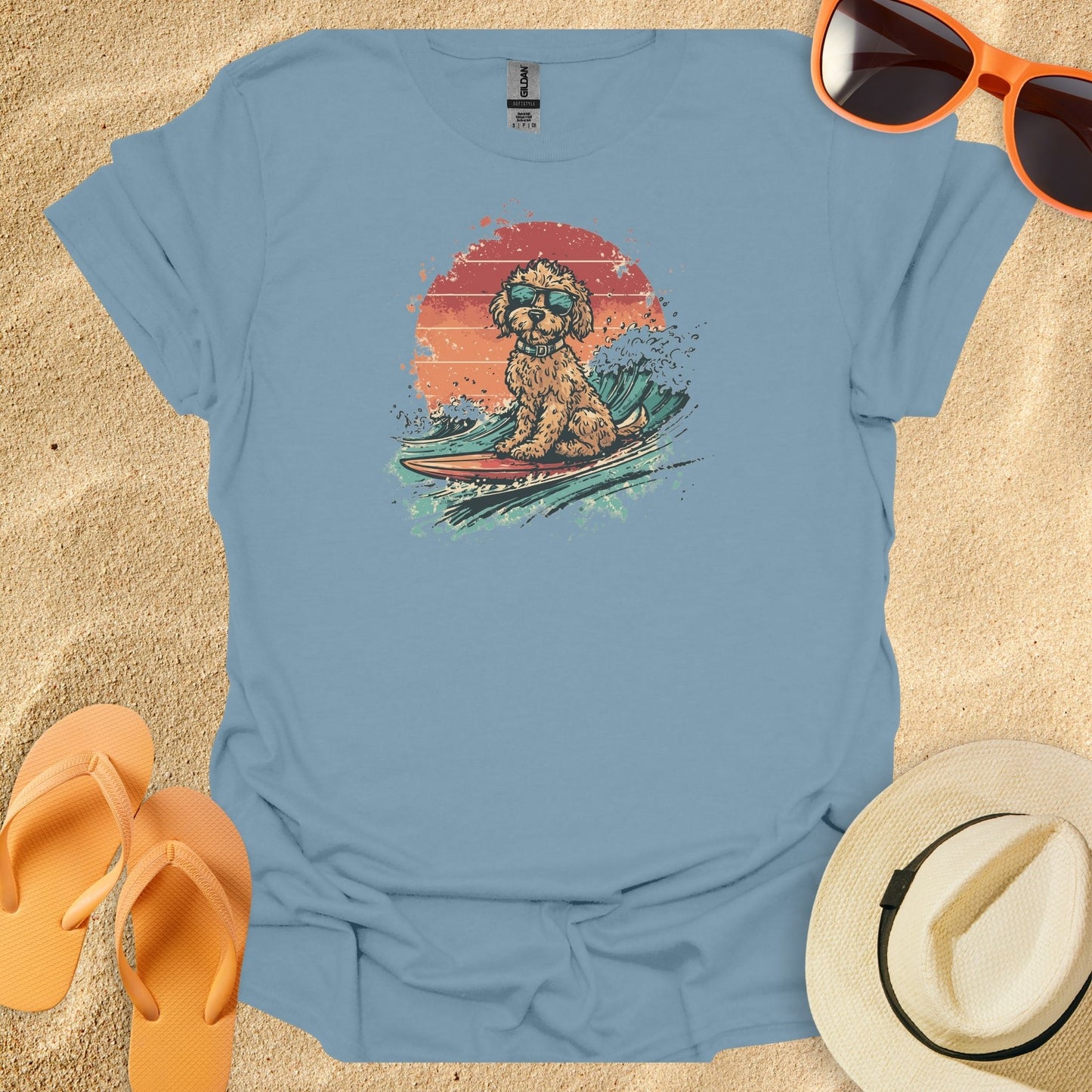 Dog Surfing