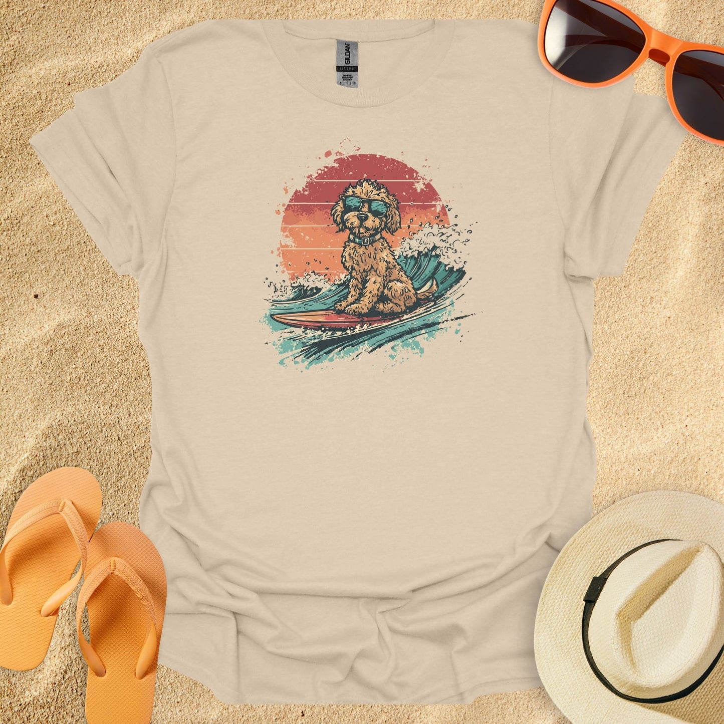 Dog Surfing
