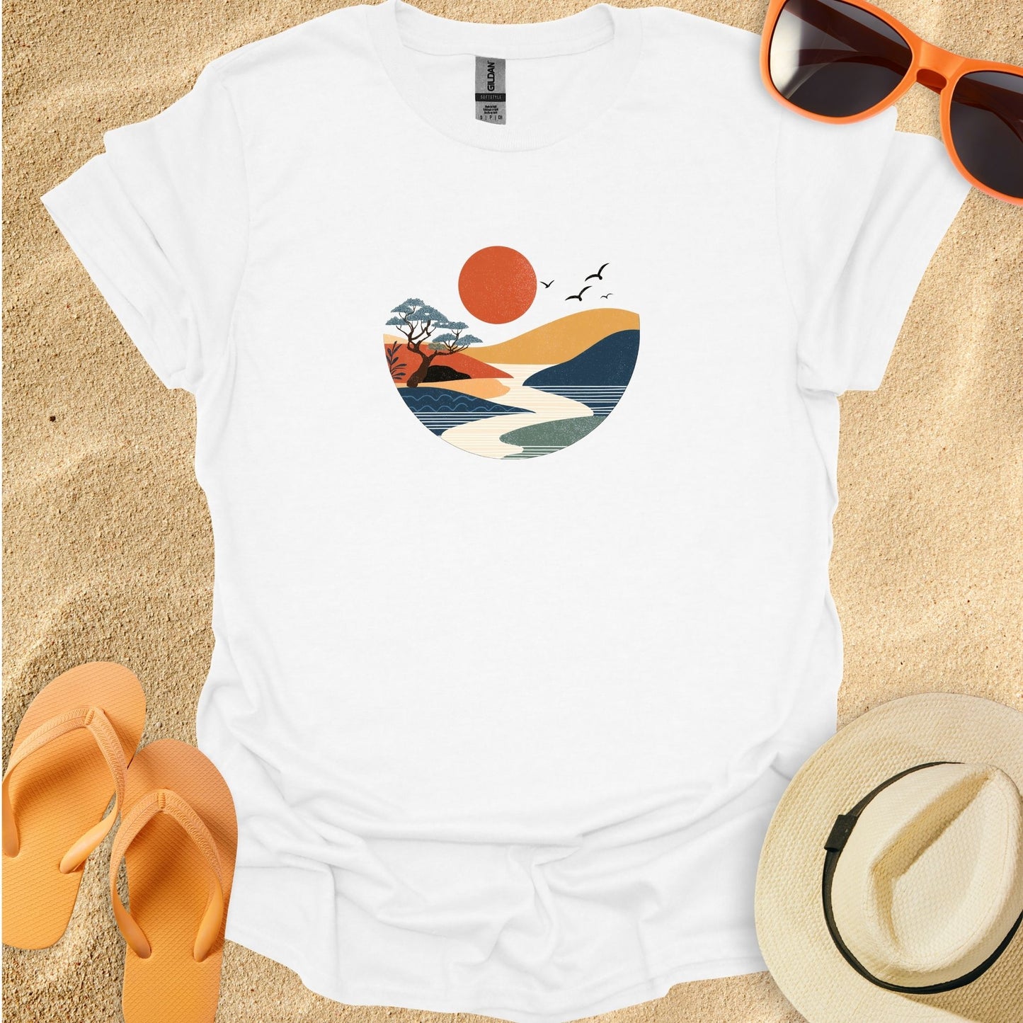 Japanese Folk Sunrise