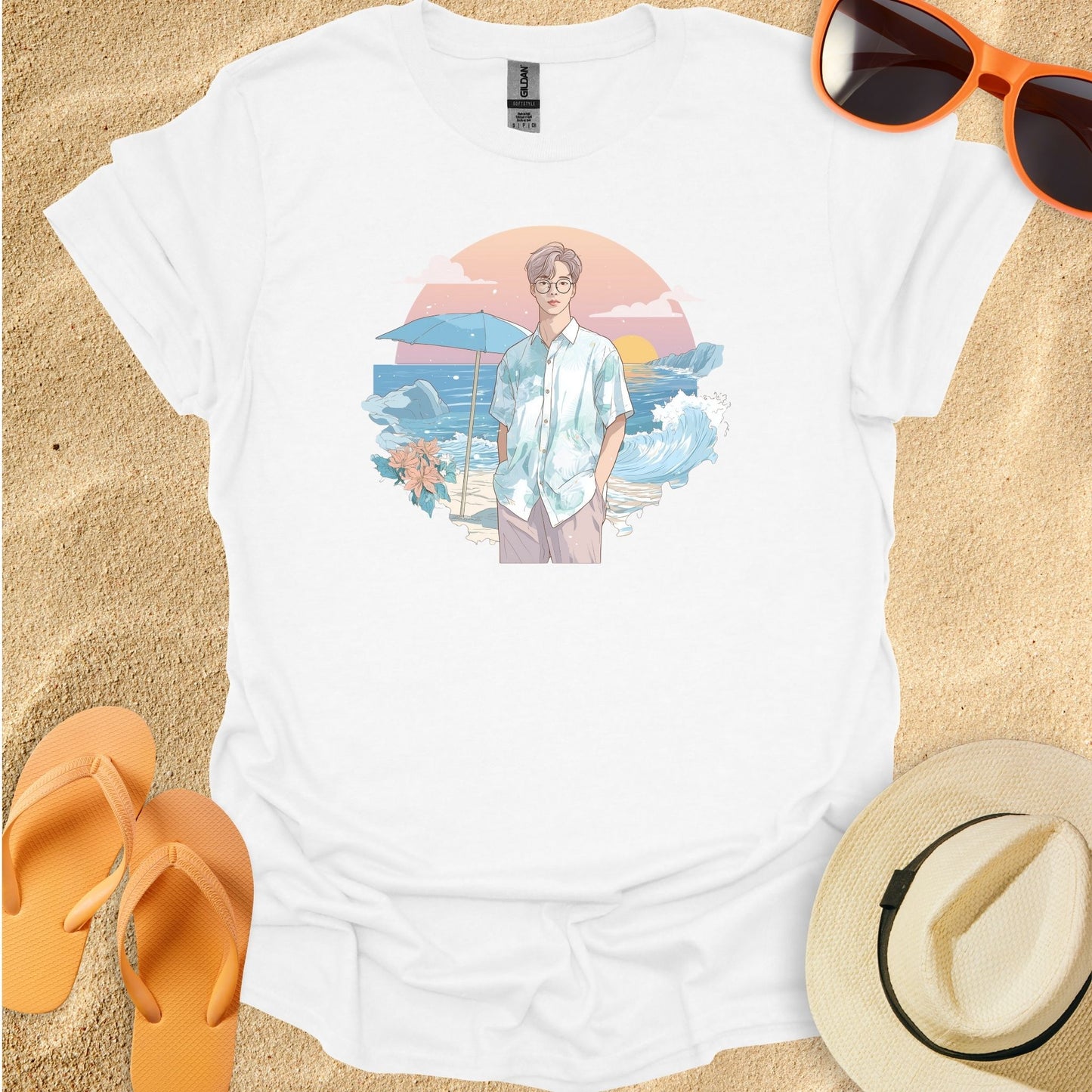 Man On Beach