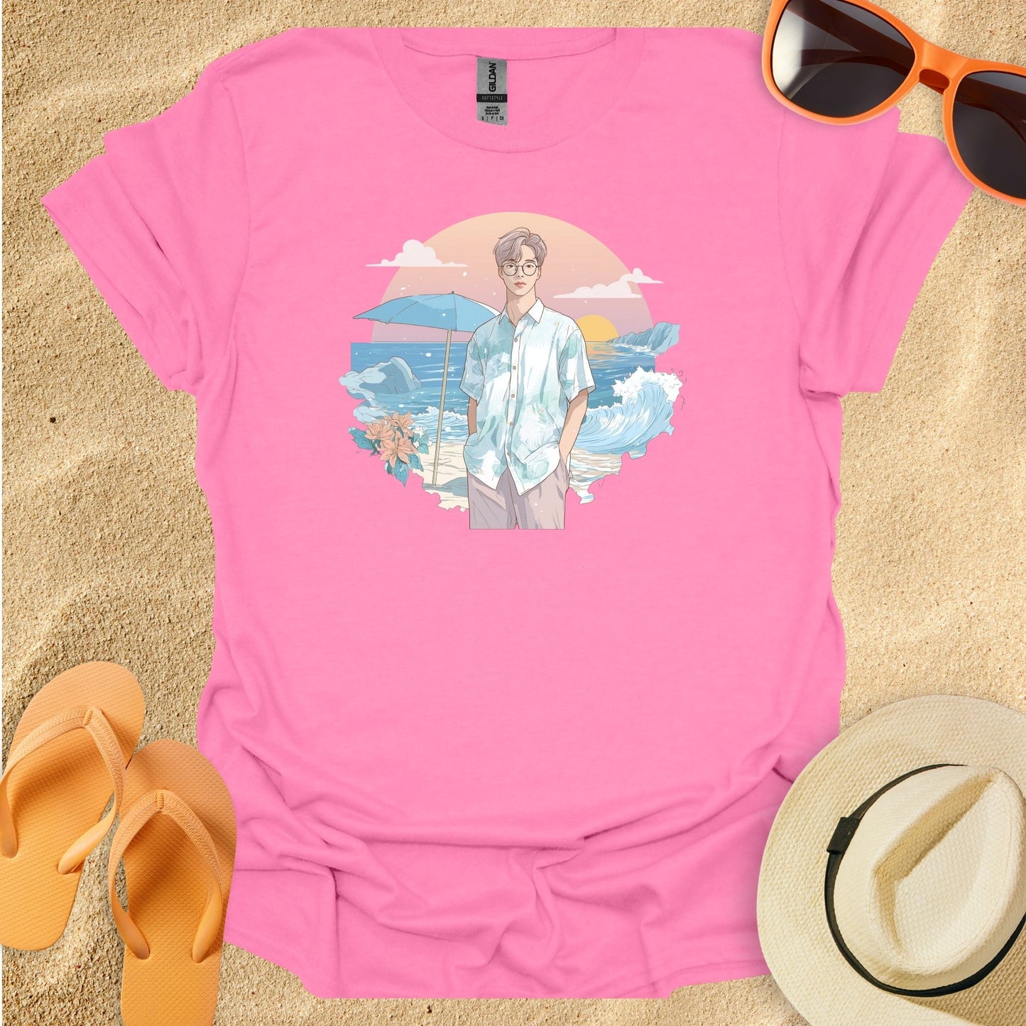 Man On Beach