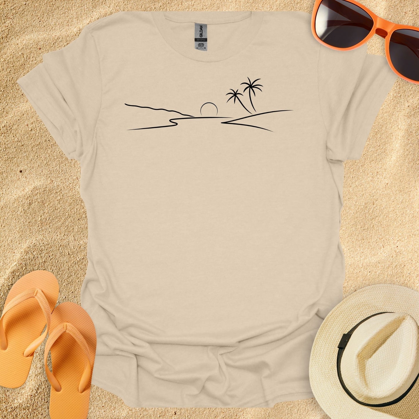 Beach Line Art