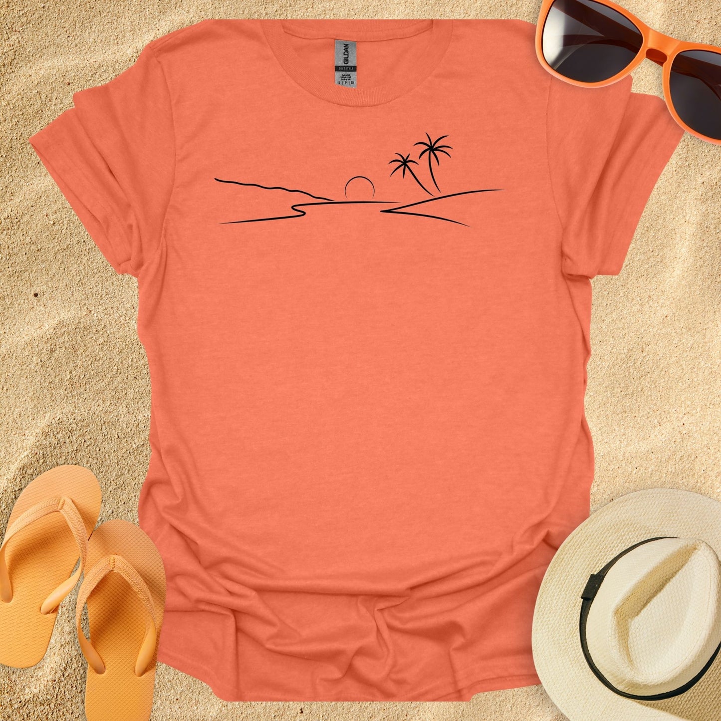 Beach Line Art