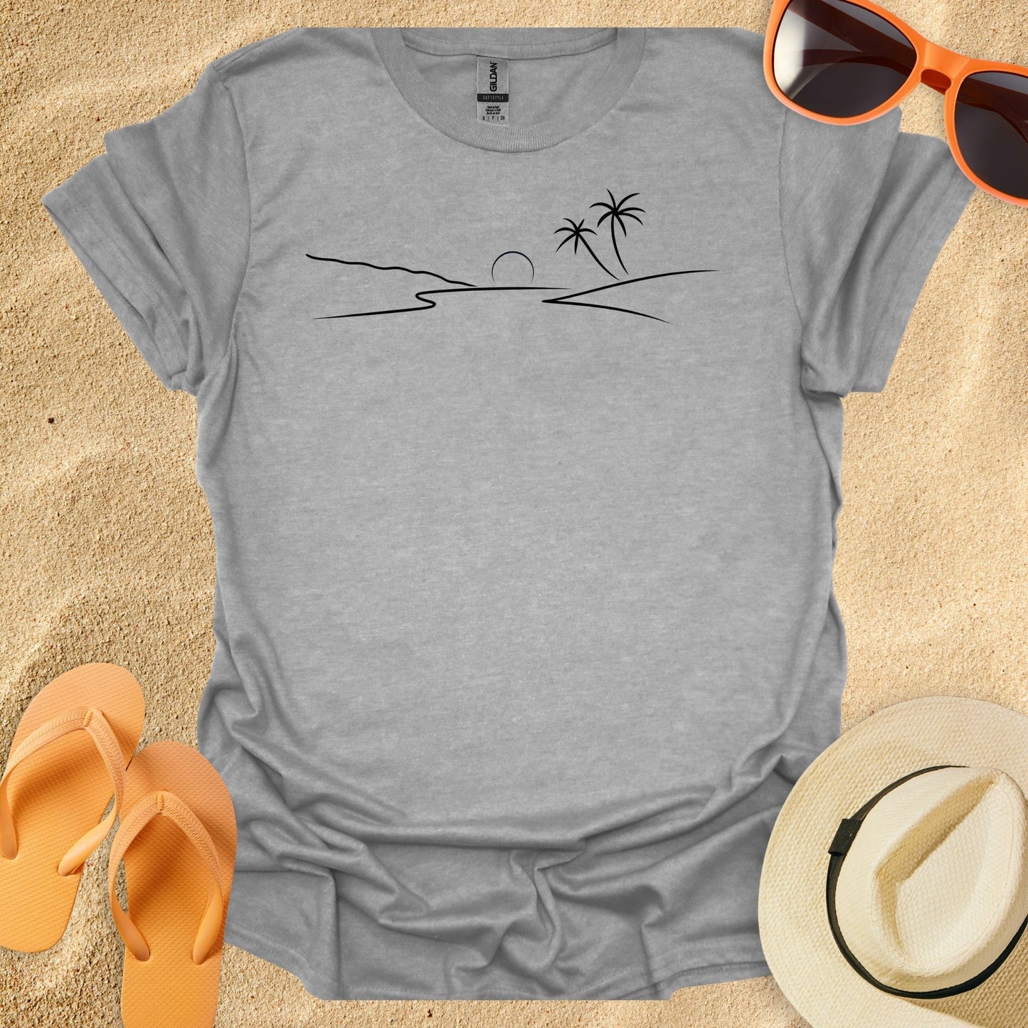 Beach Line Art