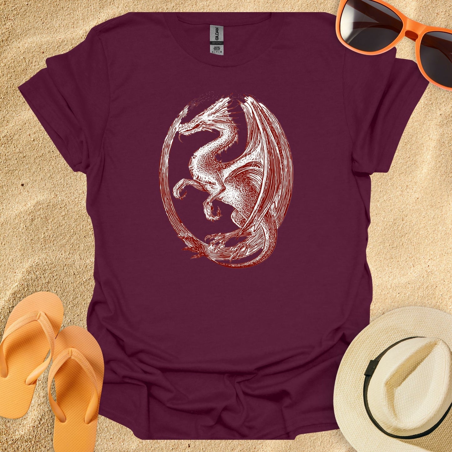 Woodcut Dragon