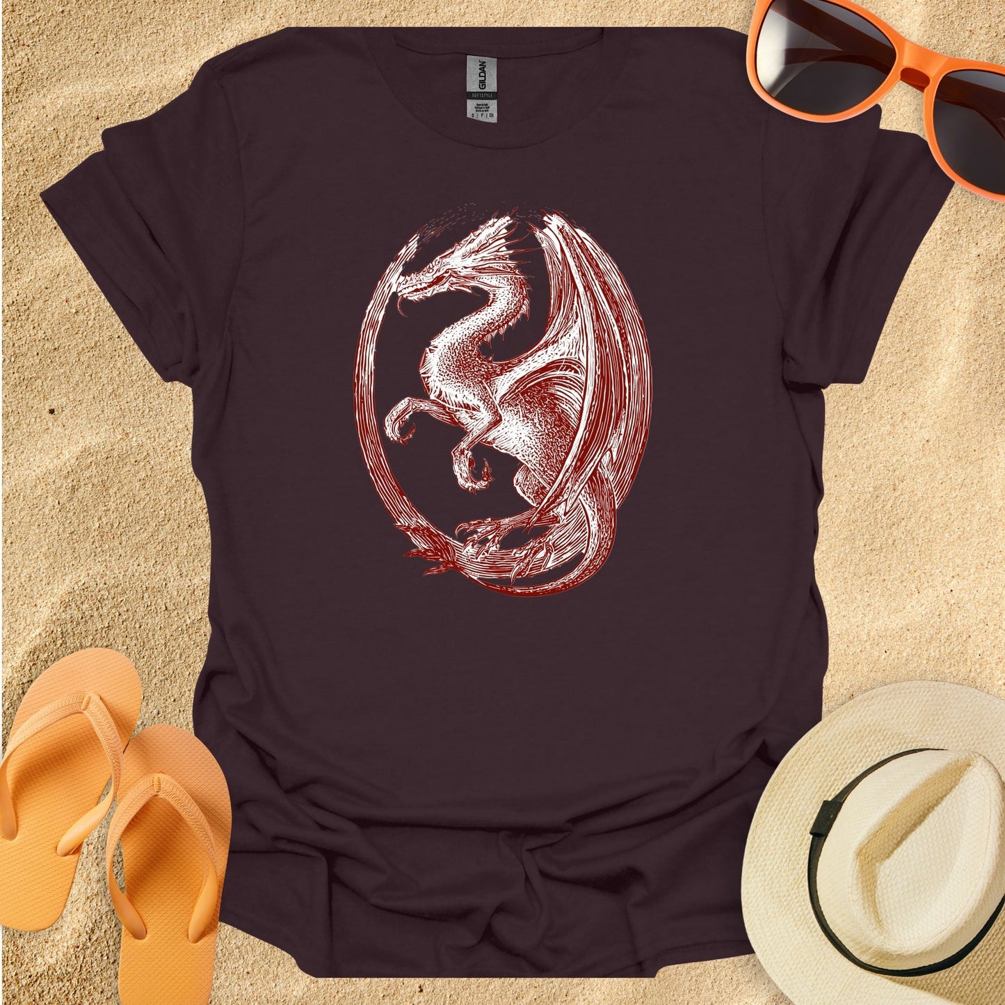Woodcut Dragon