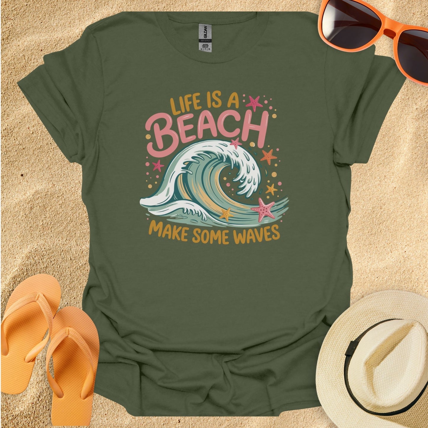 Life is a beach, Make some waves