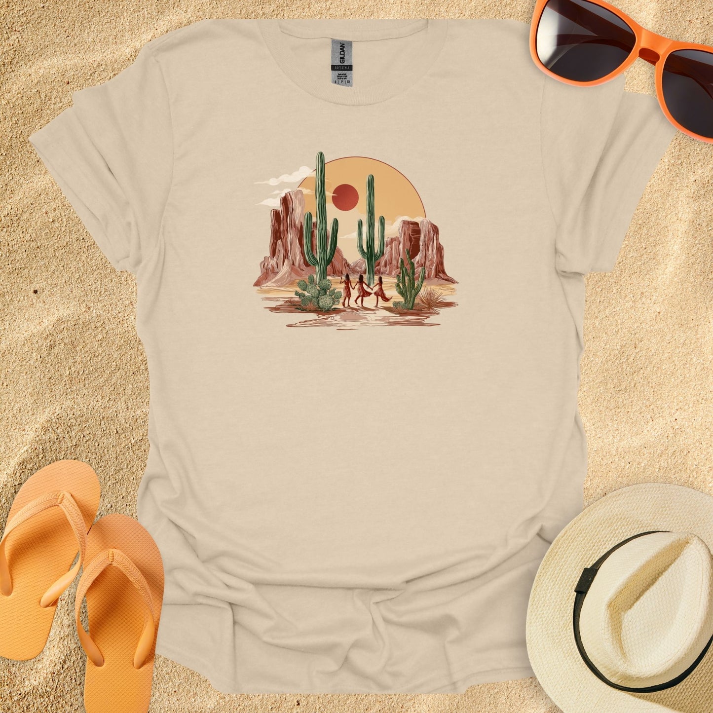 Surreal Vintage-style Desert
