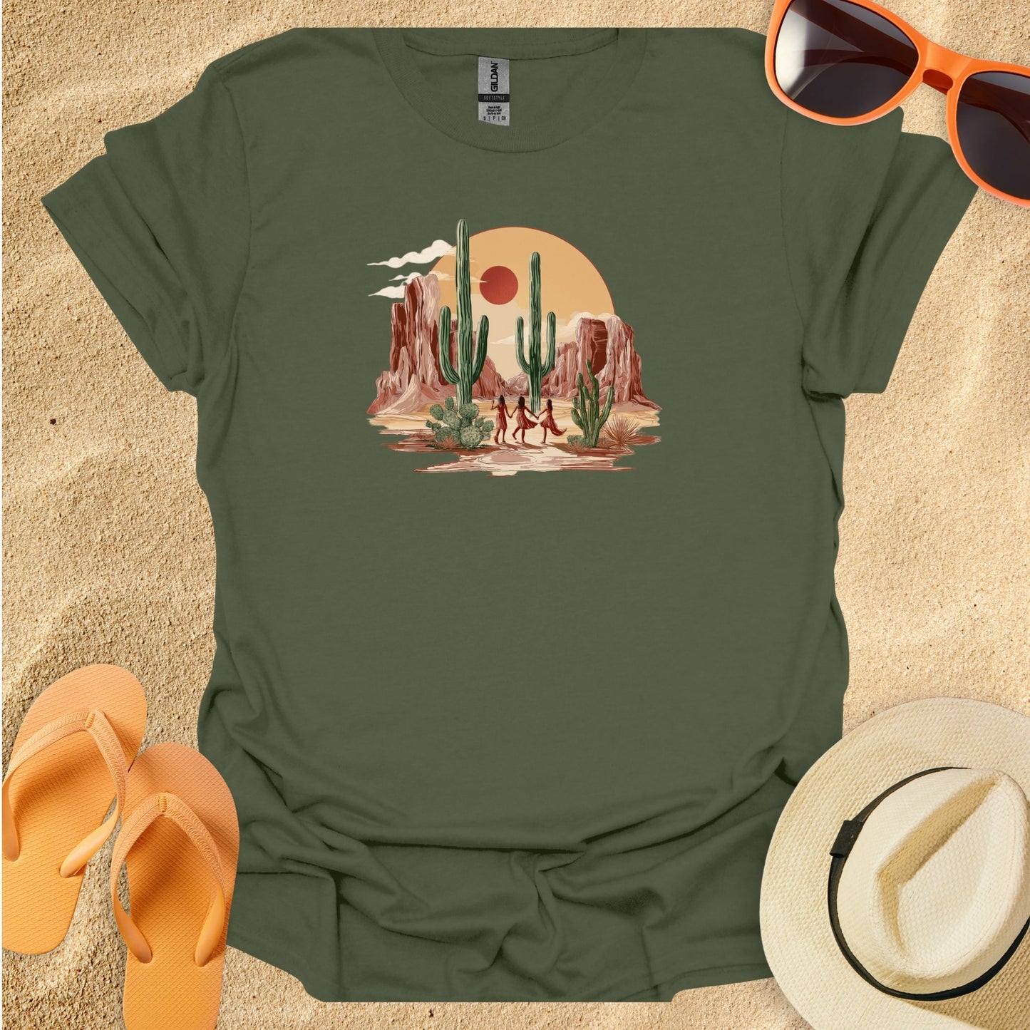 Surreal Vintage-style Desert