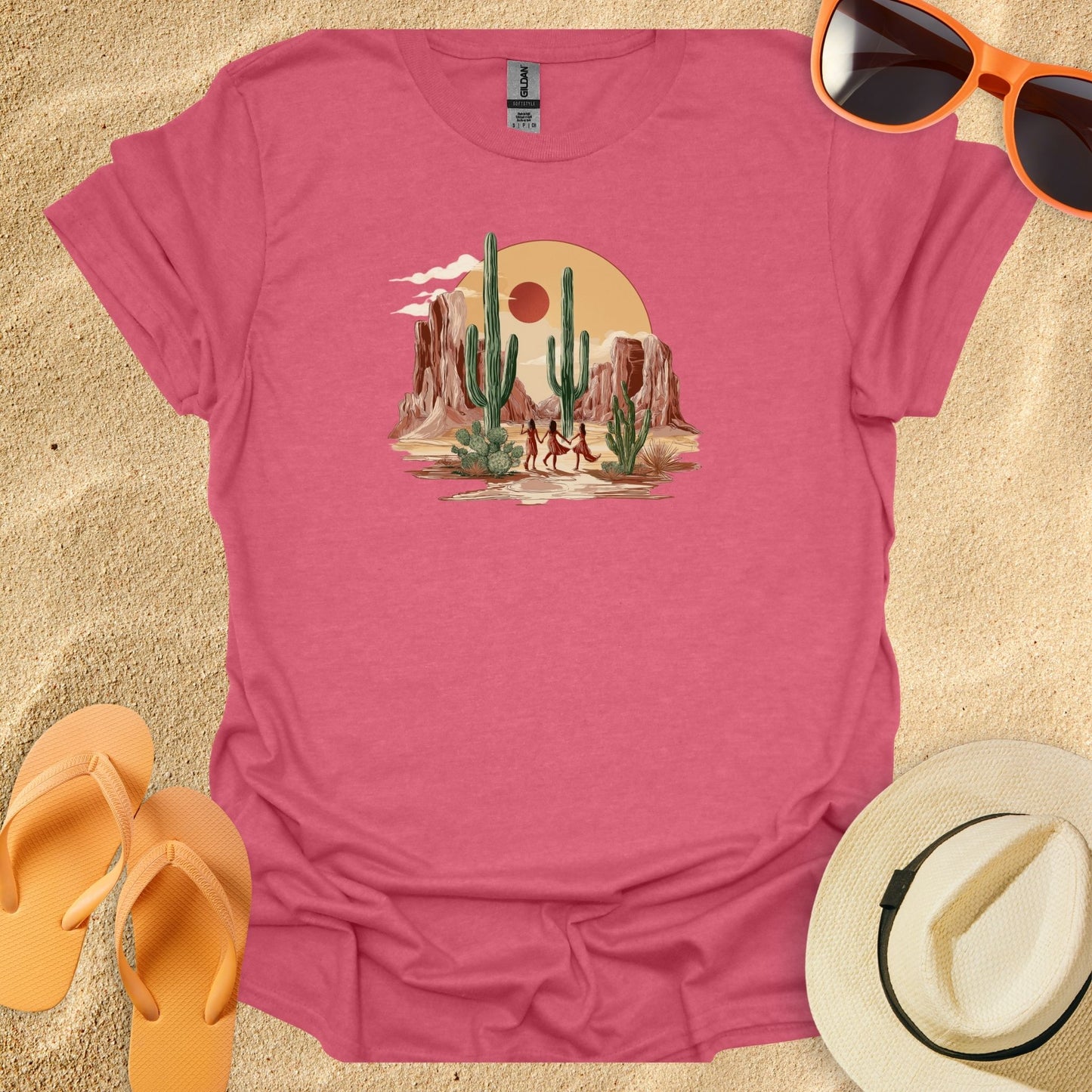 Surreal Vintage-style Desert