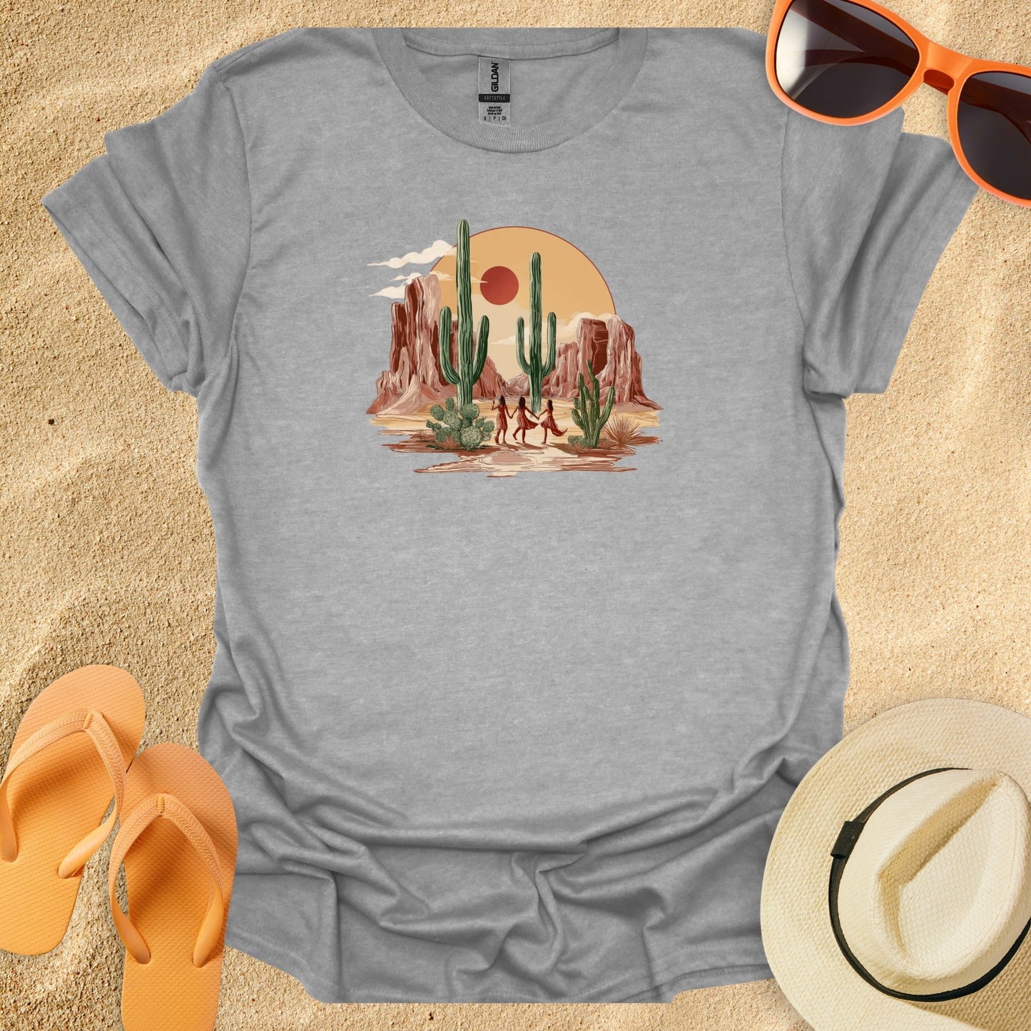 Surreal Vintage-style Desert