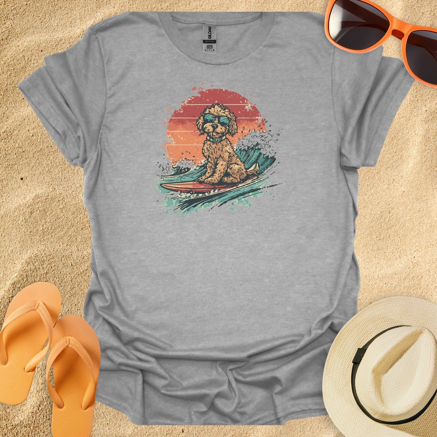 Dog Surfing