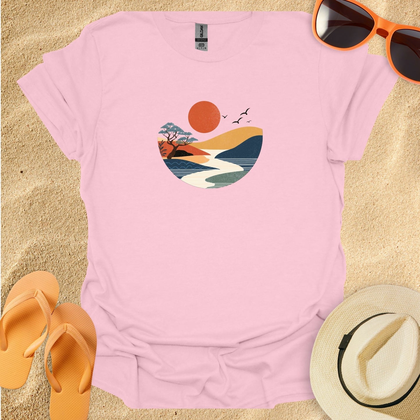 Japanese Folk Sunrise