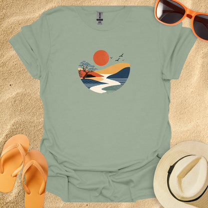 Japanese Folk Sunrise