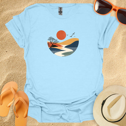 Japanese Folk Sunrise