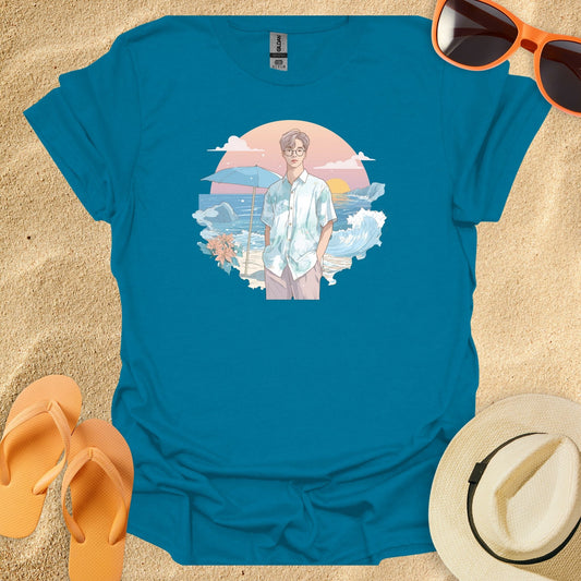 Man On Beach