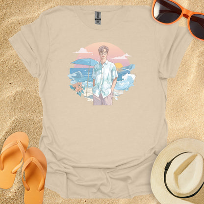 Man On Beach