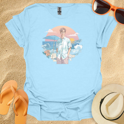 Man On Beach