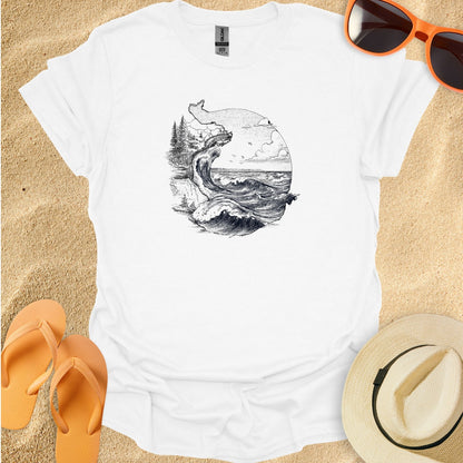 Ocean Line Art