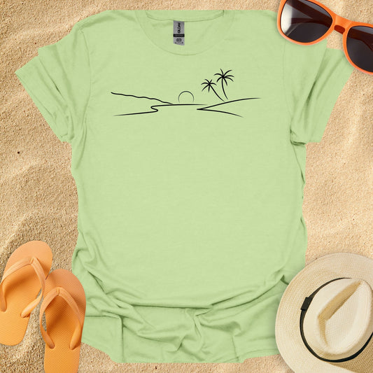 Beach Line Art