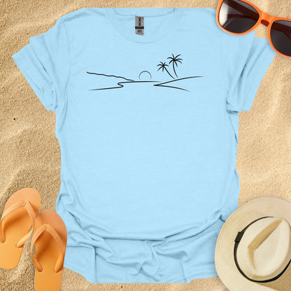 Beach Line Art