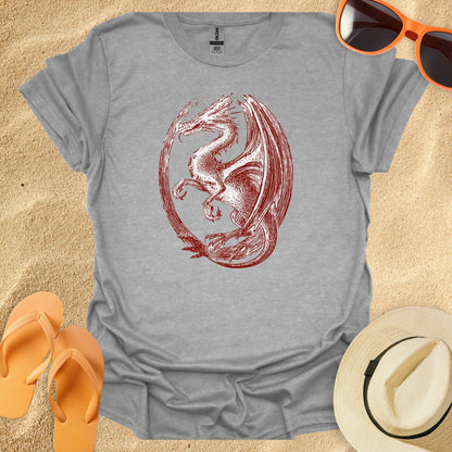 Woodcut Dragon