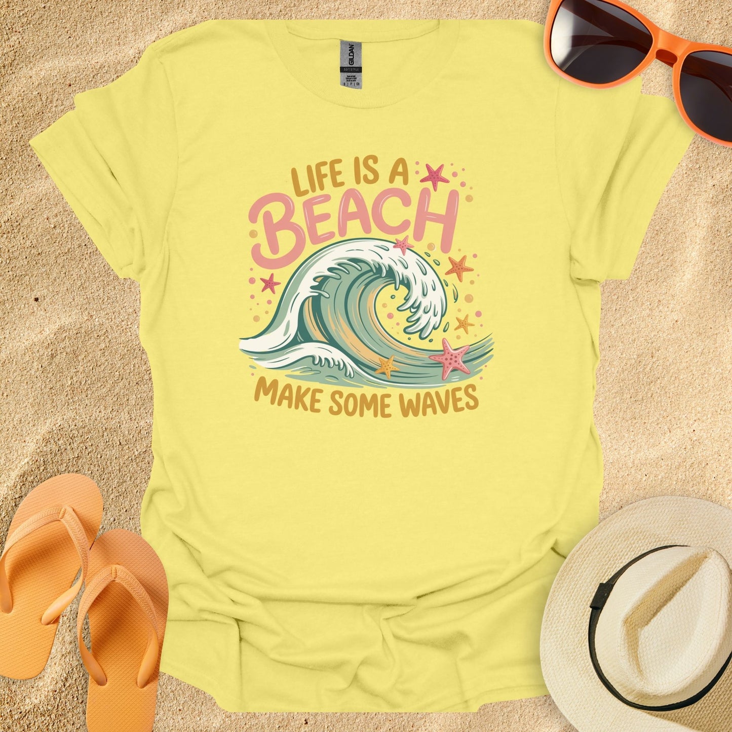Life is a beach, Make some waves